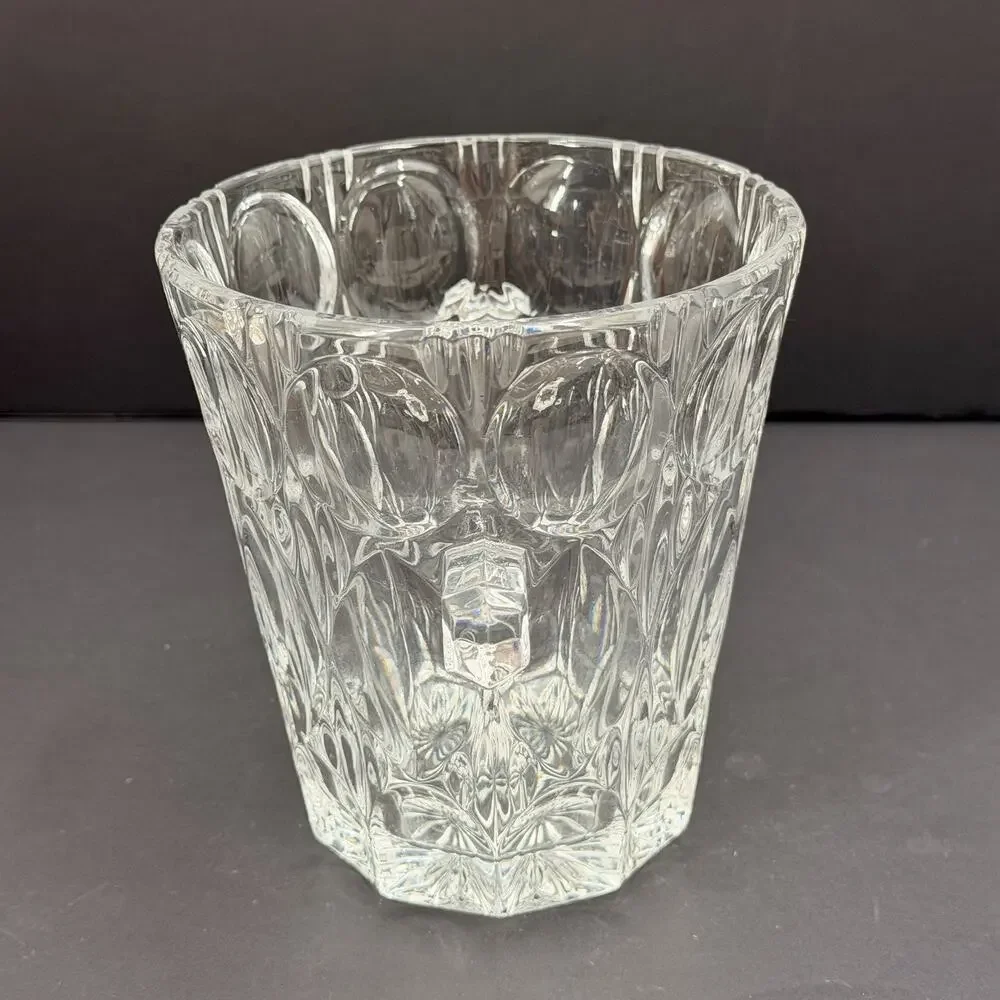 Vintage Colony Glass Celeste Small Crystal Ice Bucket Barware 5.5